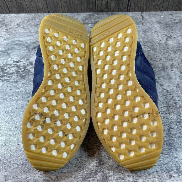 ADIDAS Sneakers Iniki Runner I-5923 Navy Blue/Gum Running Shoes D97347 Size 4.5 main image 8